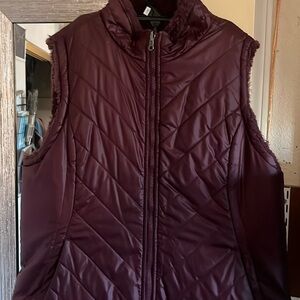 Reversible cozy vest!